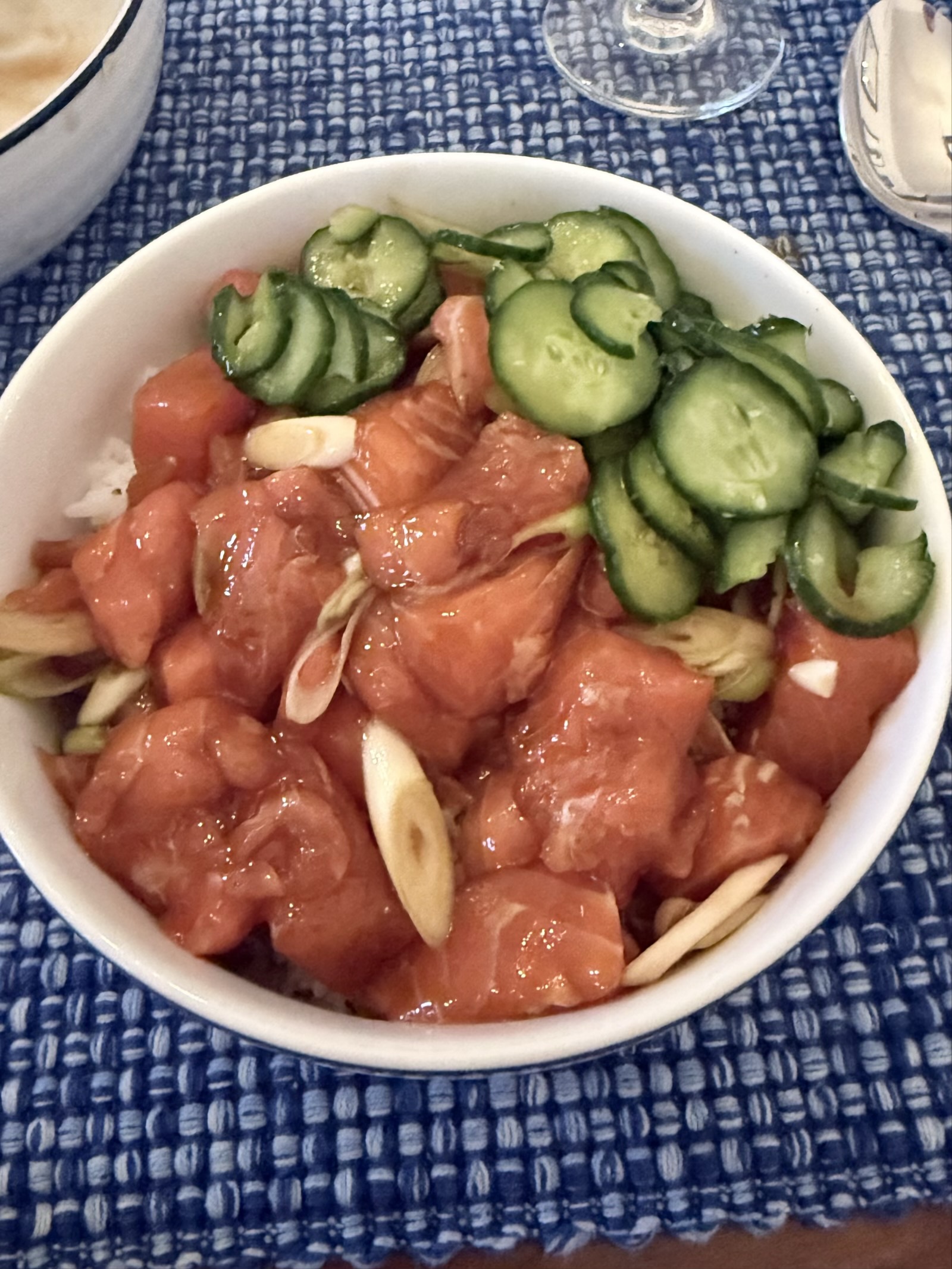 California King Salmon Poke!